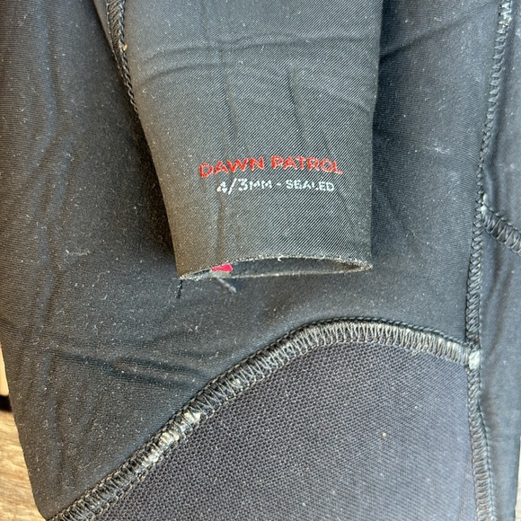 Rip Curl 4​/3 Dawn Patrol Chest Zip Wetsuit Flash lining - Picture 8 of 9